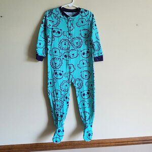 Carter's Animal Outline Knit Sleeper Footed Pajamas Toddler Boy Size 3T